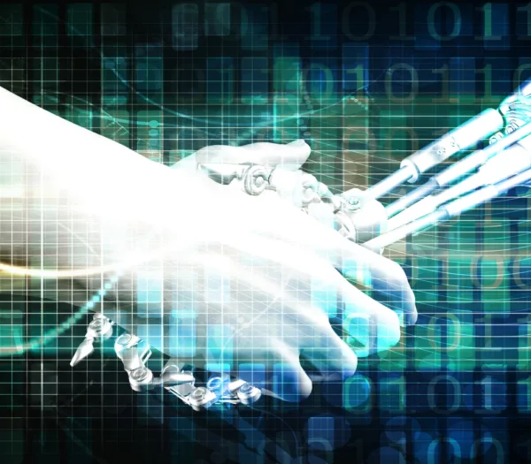Robot handshake